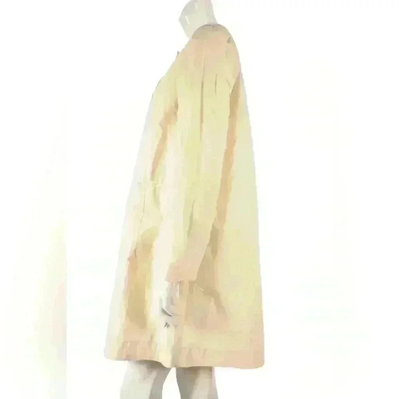 MARNI SS17 Beige Ecru Cotton Poplin Unlined Lightweight Trench 42EU Medium Italy - Picture 2 of 11